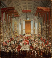 Banquet du couronnement de Joseph II à Francfort, 1764